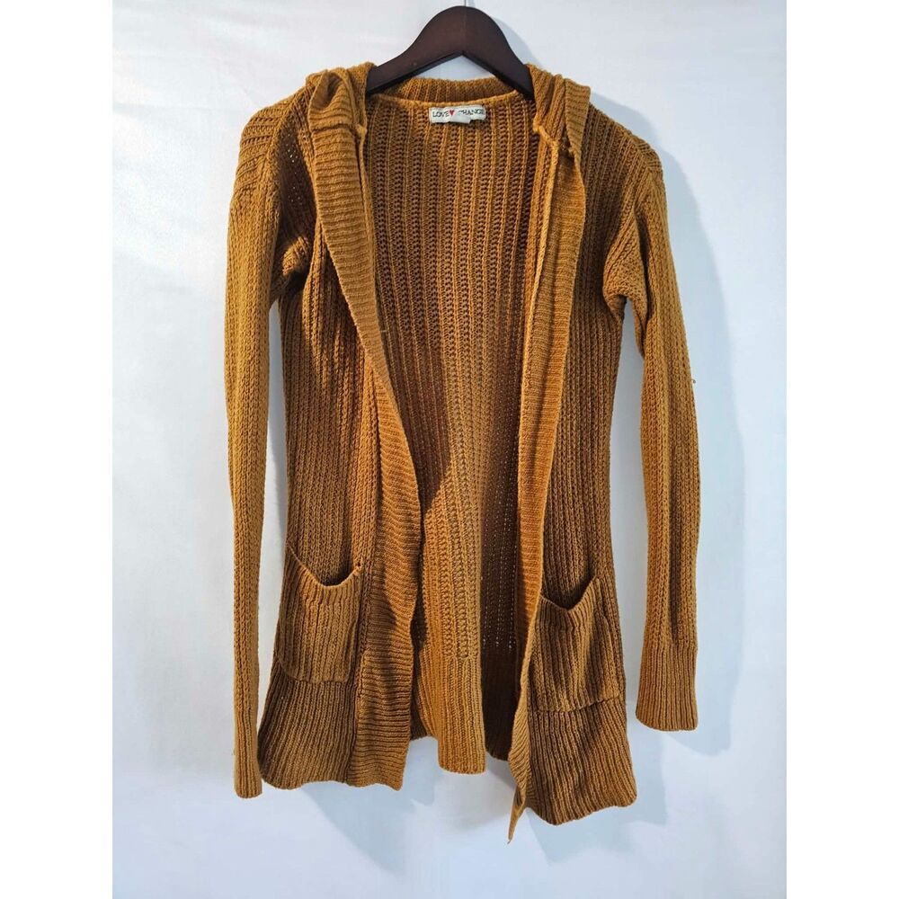 Cottagecore Goblincore Love Change Chunky Knit Cardigan S